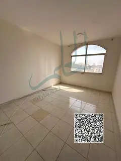 Two-bedroom apartment with a living room for annual rent in Al Nuaimiya 2, Ajman.