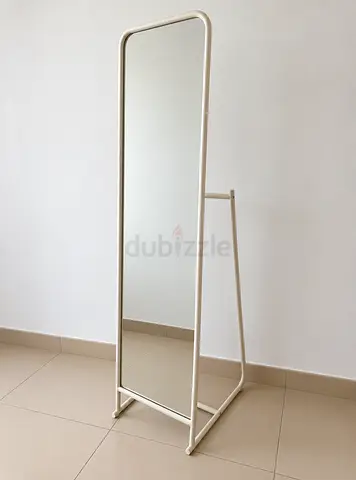 IKEA KNAPPER Full-Length Standing Mirror – White