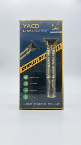 Hair Trimmer YACD EJ-82651-A Professional Cordless Hair Clipper - Gold