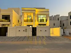 A luxurious villa with exceptional spaciousness and 5 bedrooms, featuring an elegant design and a pr