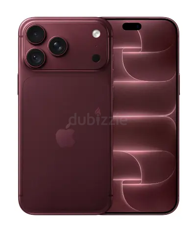 iPhone 18 Pro 256GB (eSIM only) Burgundy 5G With FaceTime - International Version