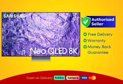 Samsung 55 inch TV Smart Neo QLED 8K - 120Hz, , - Brand New | Warranty | FREE Delivery