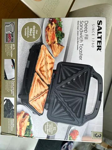 Salter Deep Fill Sandwich Toaster