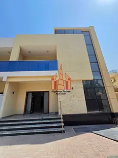 Neat and clean like new 6 bedroom villa All master room 2 hall Majlis Maid room balcony parking 120k