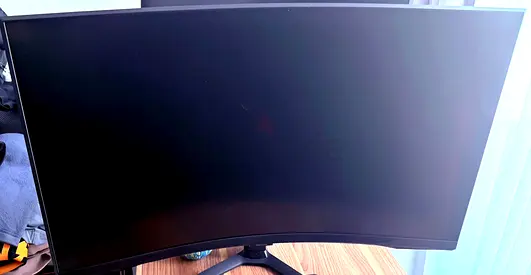 Samsung Odyssey G6 32" QHD 240Hz Curved Monitor (1 of 2 identical)