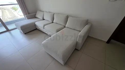Selling high quality IKEA vimle Ushape sofa bed with storage like new