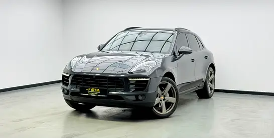 2017 Porsche Macan S, 2027 Porsche Warranty, Full Porsche Service History, Excellent Condition, GCC