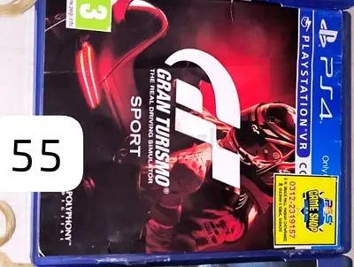 Gran Turismo Sport (PS4) - Disc and Case