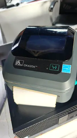Zebra GK420d Direct Thermal Label Printer - Used