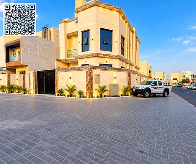 فيلا مستقلة حديثة وجديدة كلياً للإيجار – 6 غرف نوم رئيسية (ماستر) – حي الياسمين