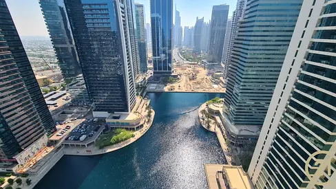 High Floor | Lake & open View | Maids room
