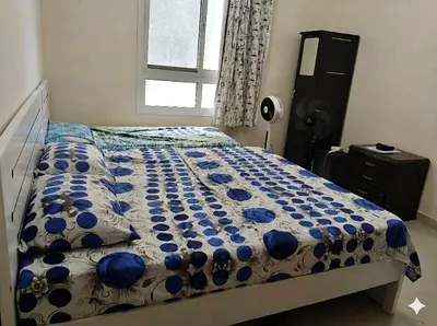 Master Bedroom with attached bathroom Fully Furnished near Grand Barsha, Al barsha