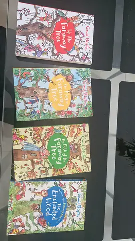 Set of 4 Enid Blyton Faraway Tree / Enchanted Wood Books - excellent Condition