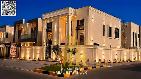 Luxury Corner Villa for Sale in Al Aliyah – Ajman | Private Pool & Super Deluxe Finishes If you are looking for luxury, privacy, and the perfect spac
