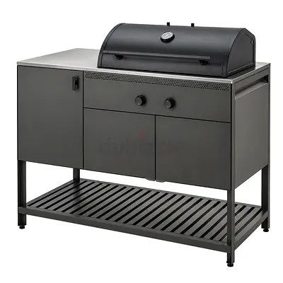 Selling a brand-new IKEA BÅTSKÄR charcoal barbecue.