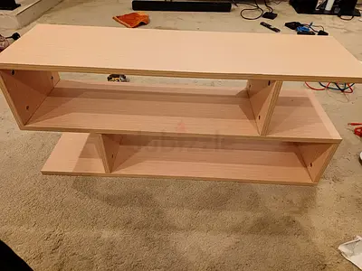 Mahmayi Oak Melamine Modern TV Stand