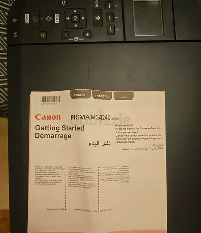 Canon PIXMA MG4240 multifunction printer -(Print / Scan / Copy).
Very good condition, barely used ..