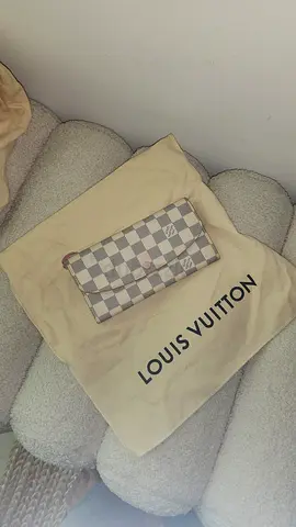 Authentic Louis Vuitton Damier Azur Long Wallet - Good Condition