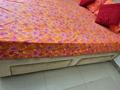 Bed with matress for sale !!
