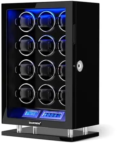 Dukwin watch winder box fingerprint lock