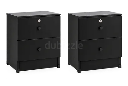 2 Bedside Tables / Nightstands – Matching Pair | Moving Out Sale