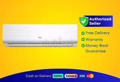 1.5 Ton Rotary Split Air Conditioner TCL , ● Brand New | Warranty | FREE Delivery