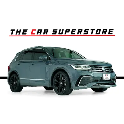 Tiguan R Line PLUS-GCC-Al Nabooda Full Service History-1 Owner-Leather Interior