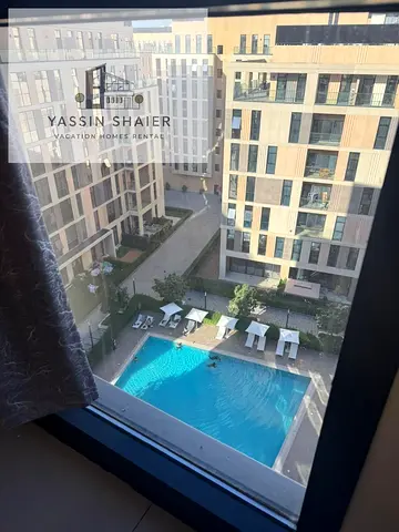 Apartment 1 Bedroom for Rent in Al Mamsha – Direct pool View
