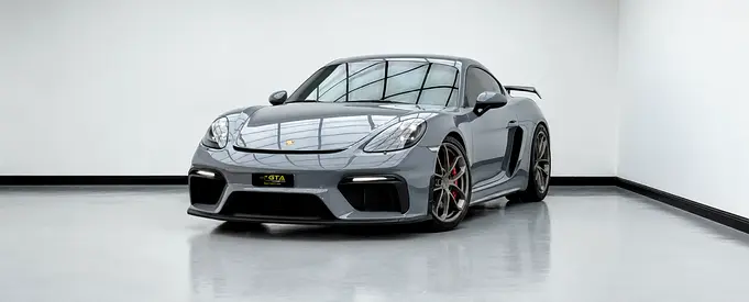 2023 Porsche 718 Cayman GT4, Aug/2028 Porsche Warranty, Full Porsche Service History, GCC