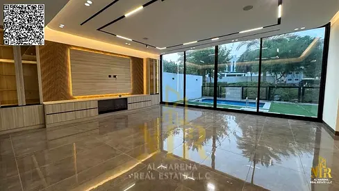 فيلا سمارت بمساحة 3000 قدم، 4 غرف نوم ماستر، مطبخ مجهز بالكامل، بسعر شامل الكهرباء والمياه والمكيفات
