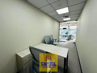 INCUDING ALL BILLS FULLY FURNISHED MODERN OFFICE FOR RENT IN BUSINESS BAY (BK)