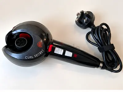 BaByliss Curl Secret Automatic Hair Curler / Styler - Black, Good Working Condition