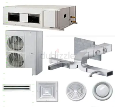 AC Duct ventilation grills installation