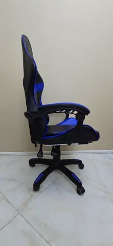 Ergonomic Blue & Black Gaming/Office Chair with Recline