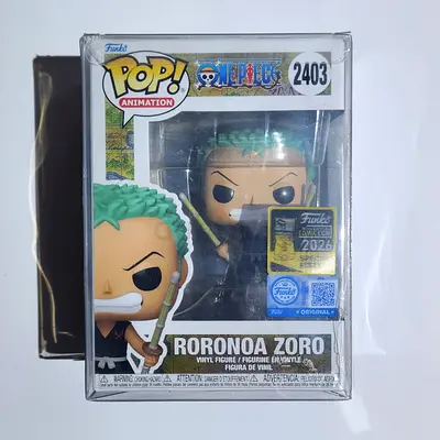 Funko Pop! Animation Roronoa Zoro #2403 (2026 Comic-Con Special Edition) - New in Box