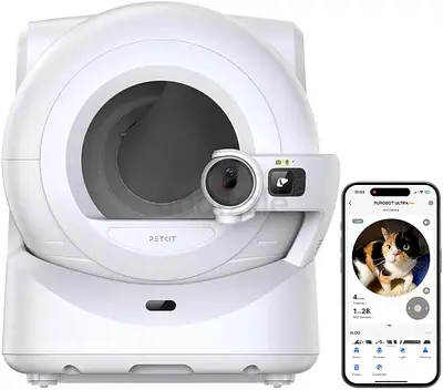 Petkit Purobot Ultra - Automatic Self Cleaning Cat Litter Box with Camera