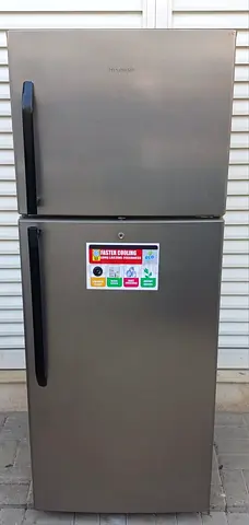 This is no frost HISENSE brand Refrigerator Freezer condition is good working. with 400 liters.