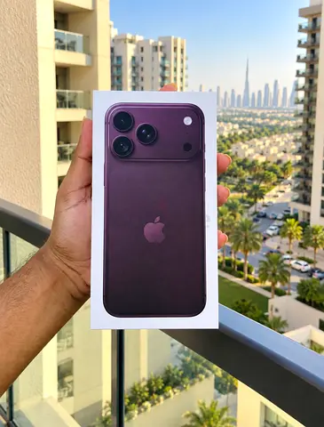 Iphone 18 pro max 512GB physical sim Burgundy