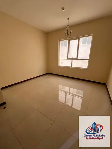 If natural light, ventilation and comfortable space matter to you, this one-bedroom apartment in Al Majarra offers central AC and gas, a fitted kitche
