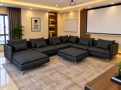 U-Shape Corner Sofa – Modern Premium Design