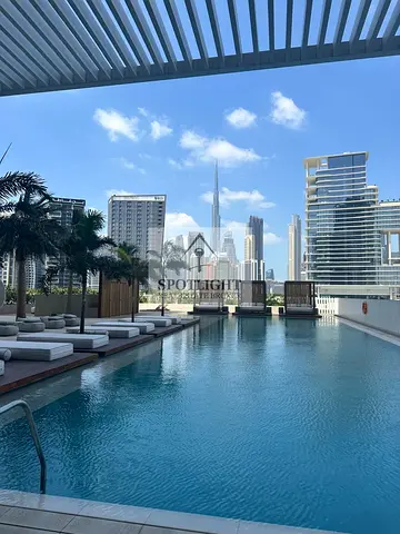 Fully Furnished | Spacious Studio| Higher Floor | Negotiable Price