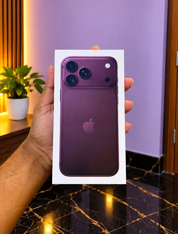 Iphone 18 pro max 1TB physical sim Burgundy