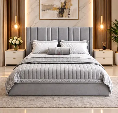 Brand new stylish queen size bed and super mattress available