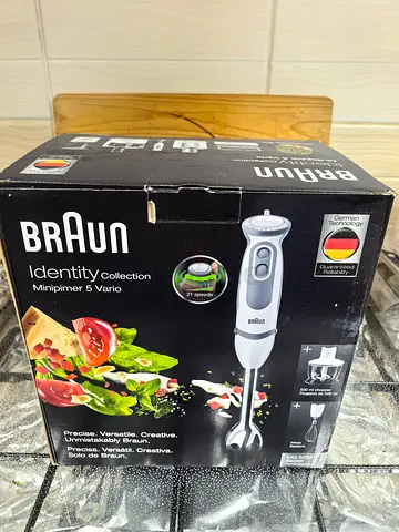 Braun Identity Collection Minipimer 5 Vario Hand Blender — New , original Condition
