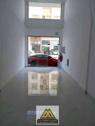 A great opportunity to rent commercial shops in Al Rawda 2 area - Ajman, in a vibrant location close to Sheikh Ammar Street,