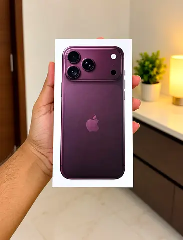 Iphone 18 pro max 256GB physical Sim Burgundy