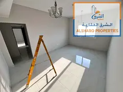 Separate living room – Free parking – Central A/C – Spacious – Modern finishes – Family ac