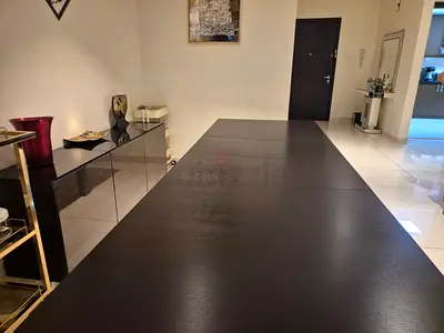 Large  Dining Table - Modern Extendable Look