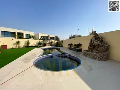 ** فرصة سكنية واستثمارية استثنائية | فيلا كورنر سوبر مودرن شاملة الفرش والخدمات بالزوراء - عجمان ** احصل على تجربة سكنية فاخرة احصل على تجربة سكنية **