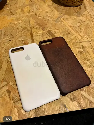 iPhone 7/8 Plus Case Bundle - Silicone & Leather